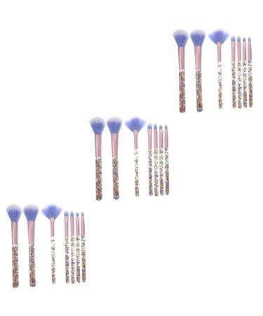FRCOLOR 21 Piece Makeup Brush Set Foundation Brush Makeup Brush for Women Makeup Brush Cosmetic Eye Brush Highlight Makeup Accessories Miss Water Cosmetics Sequins