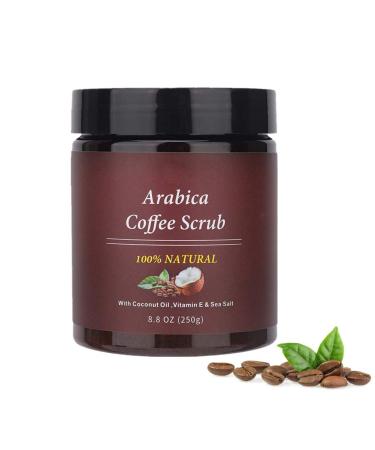 Body Scrub Cream Natural Coffee Ingredients Exfoliating Anti-Aging Fades Fine Lines Skin Care Body Scrub 250g