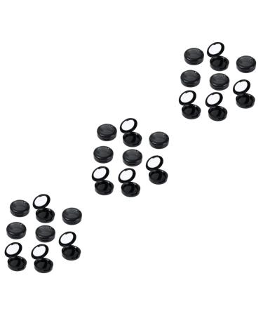 DOITOOL 24 Pcs Eyeshadow Travel Containers Makeup Blush Makeup Tool Eye Shadow Box Packing Box Monocular D66