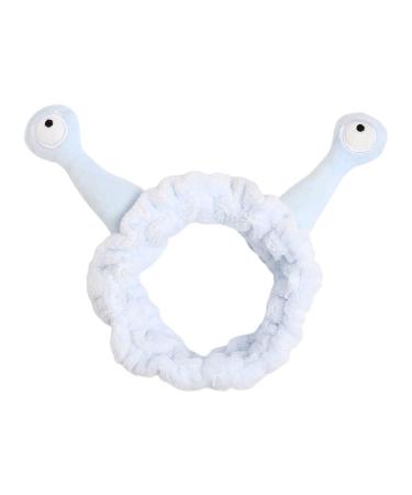 OKwife Cartoon Snail Antenna Plush Headband - Women & Girls Washing Face Hairband Turban - Buy Online on GoSupps.com