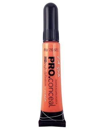 LA Girl Pro High Definition Concealer 1, GC 990 Orange Corrector, 16 Ounce (LAX-GC990-D) 1 Pound (Pack of 1) GC 990 Orange Corrector