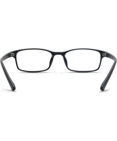 Buy ALWAYSUV Nearsighted Glasses - Black Rectangular TR90 Myopia Eyeglasses for Men & Women | -4.0 Distance Vision Solutions - Buy Online on GoSupps.com