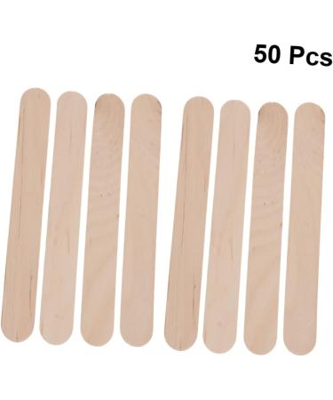 Angoily 150 pc Wax Bar Sticks - High-Quality Wax Applicator for Hair Removal | Manual Wooden Sticks for Smooth Application - Buy Online on GoSupps.com
