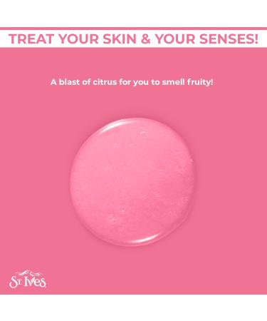 St. Ives Pink Lemon & Mandarin Orange Exfoliating Body Wash 16 fl oz - Buy Online on GoSupps.com