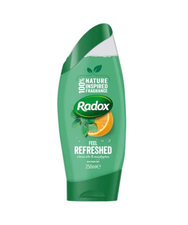 Radox Refresh Eucalyptus & Citrus Oil 2in1 Shower & Shampoo (250ml x 1) Single