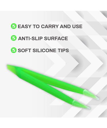 Buy SPORTS WORLD VISION Large Contact Lens Tweezers - Easy Lens Insertion & Removal Blue - International Shipping Available - Buy Online on GoSupps.com