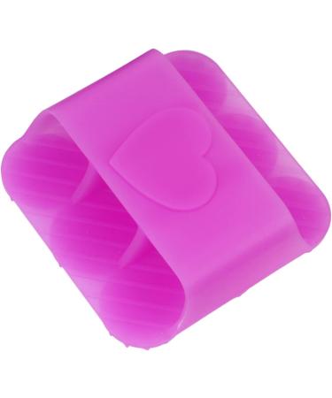 Shop Healvian 3pcs Cleaning Brush Set - Shampoo Tub & Bath Massage Brush - Purple | International Shipping - Buy Online on GoSupps.com