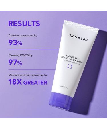 Buy SKIN&LAB Barrierderm Mild Foam Cleanser | Gentle Daily Face Wash with Milk Ceramide Complex | Suitable for All Skin Types | 5.07 fl. oz - International Shipping Available - Buy Online on GoSupps.com