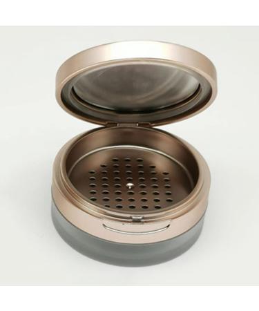 AKOAK Rose Gold Plastic Powder Cartridge - 8g Container for DIY Loose Powder - Reusable Travel Makeup Jar with Sieve - Buy Online on GoSupps.com