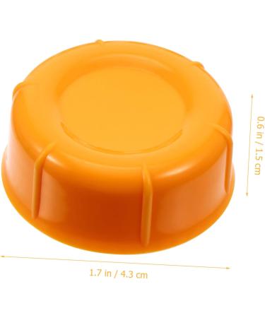 FAVOMOTO 30 Pcs Baby Bottle Seal Cap Travel Food Small Caliber Orangex3pcs 4.3x4.3x1.5cmx3pcs - Buy Online on GoSupps.com