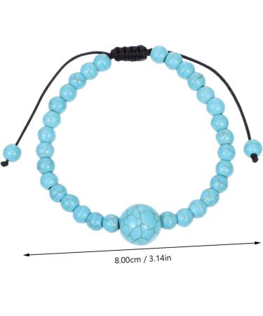PLAFOPE Anti Motion Sickness Beaded Bracelet Set - Handmade Lava Bead Bracelets for Travel, Adjustable and Stylish - Buy Online on GoSupps.com