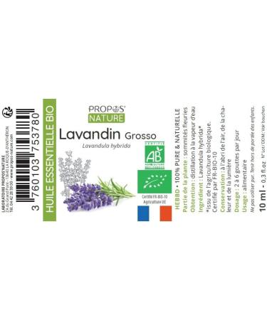 Buy He Lavandin Grosso Essential Oil - 10ml | Premium Quality & International Shipping - Buy Online on GoSupps.com