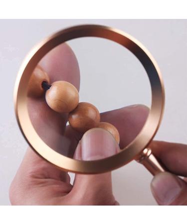 Magnifying Glass 5X Magnifier with Metal Handle High Clarity Loupe for Reading Books Inspection Magnifier Handheld Magnifying Glass Magnifier - Buy Online on GoSupps.com