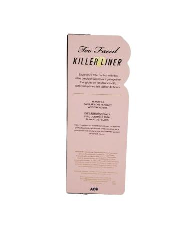 Too Faced Killer Liner Waterproof Gel Eyeliner in Killer Espresso - 0.04 oz - Buy Online on GoSupps.com