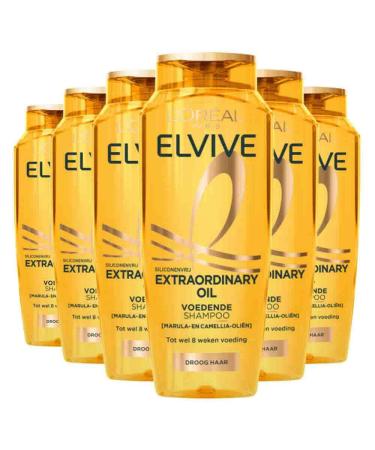 L'Or al LOr al Paris Elvive Extraordinary Oil Shampoo For dry hair 6x
