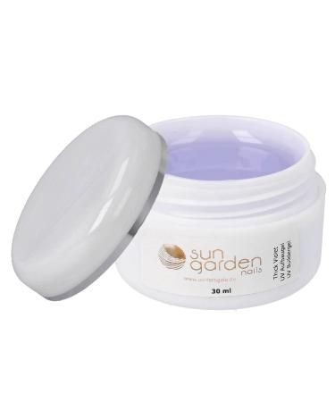 UV Builder Gel - Thick Violet 30ml | Nail Gel Set with 3 Brushes | Professional Viscosity for Nail Studio - Buy Online on GoSupps.com