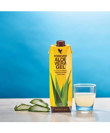 Forever Living Products Aloe Vera Gel 1000ml 99.7% Inner Leaf Aloe Vera Gel Preservative & Sugar Free Gluten Free Vegan Friendly - Buy Online on GoSupps.com