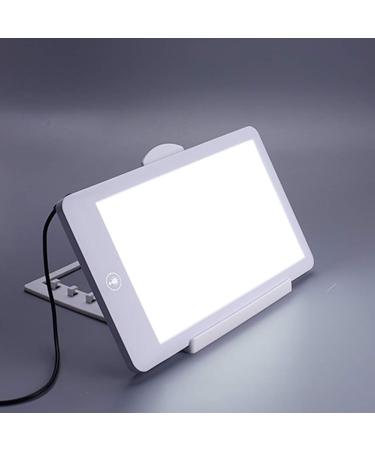 CHSHY Light Therapy Energy Lamp Combat Winter Blue Happy Daylight Lamp Adjustable Angle Touch Control Brightness Setting 5 600 32 000Lux Cool White UV Free - Buy Online on GoSupps.com