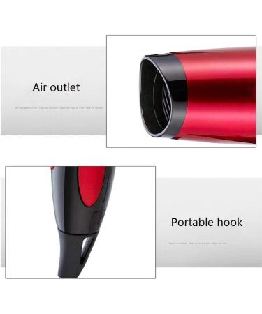 JYYBN Hair Dryer Small Folding Hairdryer 850W Powerful Hair Dryer Portable Travel Fast Drying Hair Lightweight Quiet Blow Dryer Hot/Cold DC Motor Compact Hairdryer 2 Heat Settings for Girls Kids - Buy Online on GoSupps.com