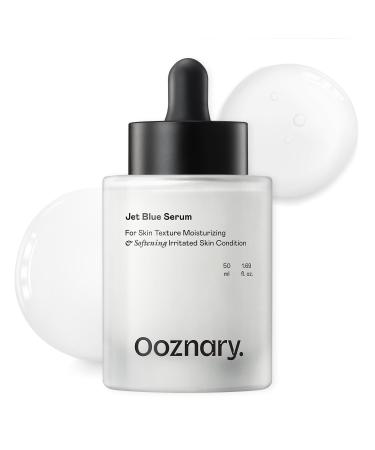 Ooznary Jet Blue Serum with 8 Types of Hyaluronic Acid plus Squalane and Ceramide Extra Hydrating for Skin 1.6 fl oz. | 50 ml