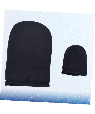 Ipetboom 2pcs Self Tanning Gloves Sunless Tanning Mitts for Easy Application Makeup Oil Use Compact Portable Design for Women Girls Protective Flocking Material - Buy Online on GoSupps.com