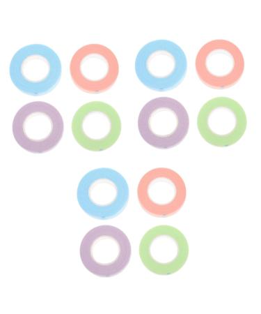 MAGICLULU 12 Rolls Eyelash Eyelid Tape Adhesive Tape Medical Eyelashes Lifter Lash Tape Lashes Tools Breathable Graft Eyelashes Tapes Green Tape Makeup Tools Non-woven Fabric Cosmetic
