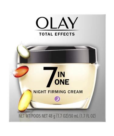 Olay Total Effects 7-in-1 Night Firming Cream - 1.7 oz Face Moisturizer - Buy Online on GoSupps.com