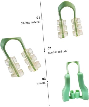 Gleavi Nasal Clip Set - Effective Sleep Aid & Snore Stopper | Comfortable Nose Clips for Better Sleep | Household Cleaning Device - Buy Online on GoSupps.com