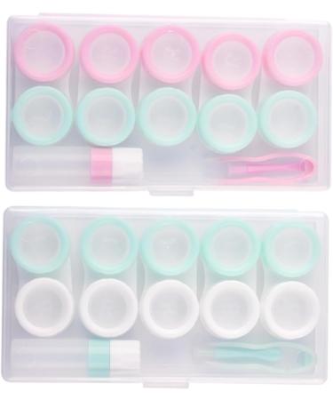 Solustrie 8-Sentence Storage Box for Colored Contact Lenses - Stylish Macaron Container for Eye Care & Travel - Buy Online on GoSupps.com