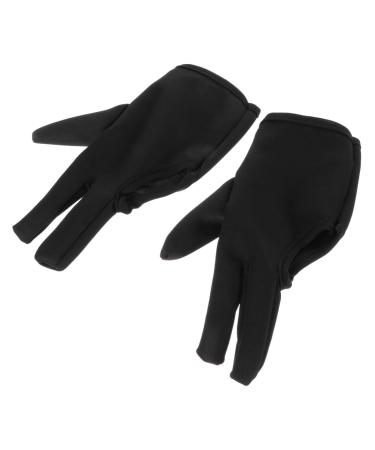 Didiseaon 2pcs Hairdressing Gloves Curling Wand Hair Curling Finger Gloves Hair Curling Finger Mitts Curls