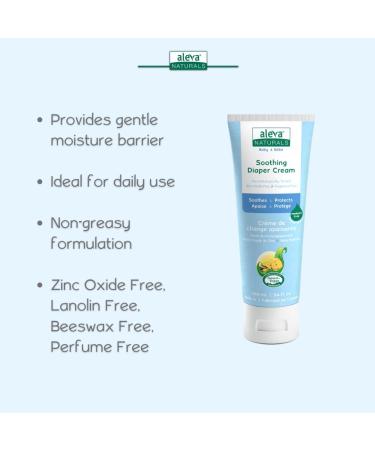 Aleva Naturals Sensitive Diaper Care Combo Pack Soothing Diaper Cream 100ml & Bamboo Baby Sensitive Wipes 72ct - Buy Online on GoSupps.com