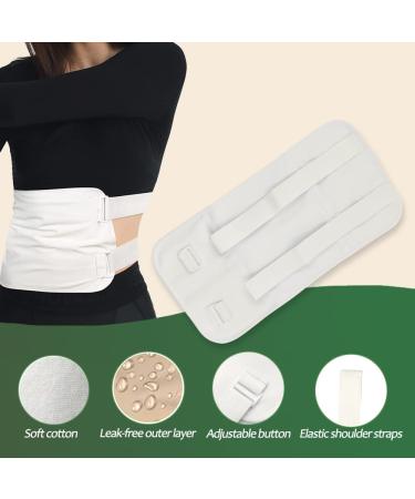 Reusable Organic Castor Oil Pack Wrap with Velcro - Detox Kit for Liver Health | Eco-Friendly & Adjustable - Buy Online on GoSupps.com