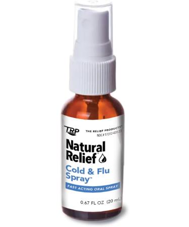 Natural Relief Cold and Flu Spray - Fast Acting Soothing Formula for International Shipping - Buy Online on GoSupps.com