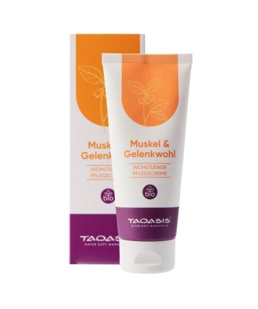 TAOASIS Cr me de soin pour les muscles et les articulations - 100 ml - Huiles essentielles naturelles avec arnica et menthe poivr e - Pour muscles et articulations - V g talien et sans additifs