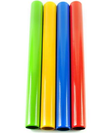 4Pcs BESPORTBLE Aluminum Relay Race Batons - Ideal for Students, Office, Competition and Outdoor Activities - 2.8cm - Buy Online on GoSupps.com