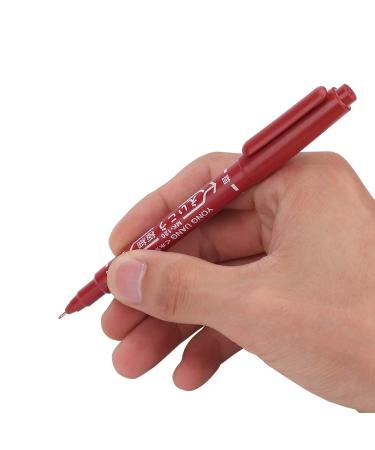 Tattoo Skin Marker Set - Double End Piercing Positioning Pen for Body Art and Permanent Makeup - 10pcs Red Tattoo Marking Pens - Buy Online on GoSupps.com