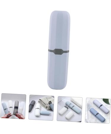 Frcolor Travel Toothbrush Case Set - 4 Portable Holders for Toothbrushes & Toothpaste | Ideal for International Shipping - Buy Online on GoSupps.com