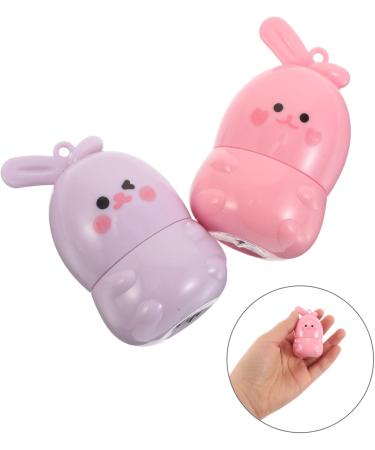 KAILIKETIY 2Pcs Cute Lip Balm Bunny Design Color Changing Moisturizing Lipstick Moisturizing Lip Care for Women Birthday Christmas Party Favors - Buy Online on GoSupps.com