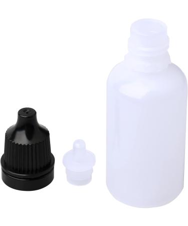 Kuou 20ml Squeezable Eye Dropper Bottles - Pack of 20 | Empty Plastic Dropper Bottles for E-Liquid Essential Oils & More - International Shipping Available - Buy Online on GoSupps.com