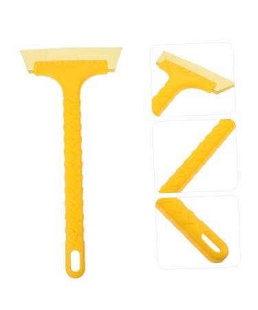 FRCOLOR Yellow Ice Scraper & Snow Remover for Cars - Windshield Deicer & Snow Shovel - 34x16x1.5CM - Buy Online on GoSupps.com