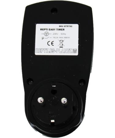 Repiles Planet Slightly Timer Black - Premium Reptile Habitat Accessories | International Shipping Available - Buy Online on GoSupps.com