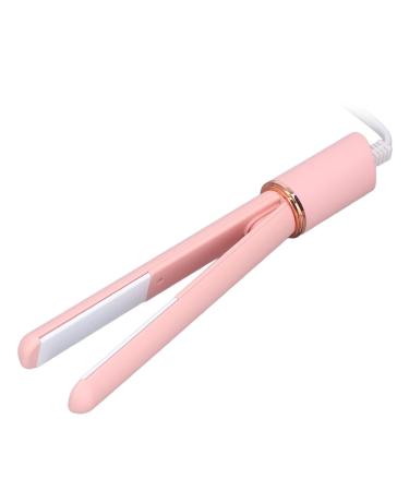 Mini Dual Deluxe Add Curls and Waves or Straighten Multifunctional Small Curling Iron Hair Care with Easy to Use Twist Disc. Travel Portable Fits Most Hair Types (US Plug 110V)