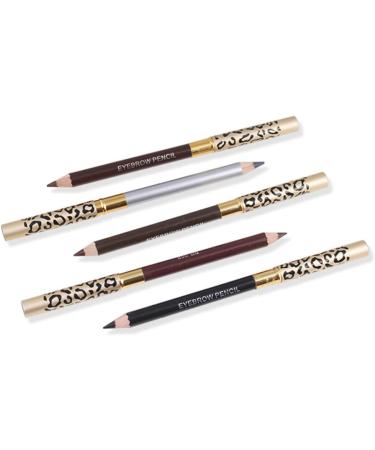 DOITOOL 2pcs Brow Pencil Eyeliner Pencil White Pencils Long Pencil Sharpener Girl Women's Eyelash Brush - Buy Online on GoSupps.com