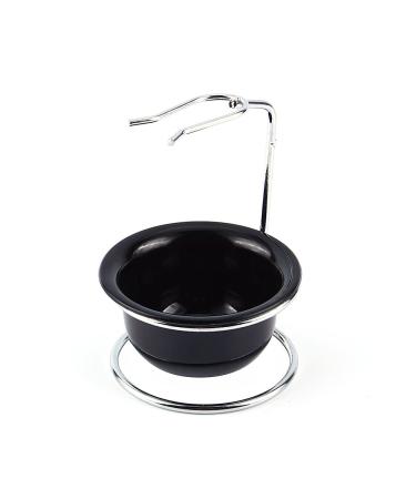 Premium Stainless Steel Shaving Stand & Bowl Set | Durable Shaving Brush Holder | International Shipping Available - Buy Online on GoSupps.com