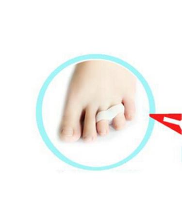 Buy Boowho Children's Hallux Valgus Silicone Toe Separators | Soft & Comfortable Double Ring Correctors - Buy Online on GoSupps.com