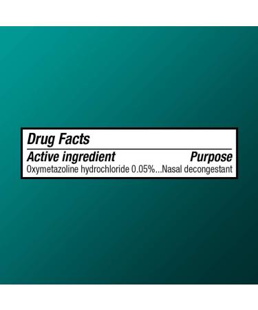 Amazon Basic Care Severe Congestion Nasal Spray 1oz - 12-Hour Relief with Oxymetazoline HCl - Buy Online on GoSupps.com