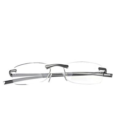 Kcibyvx marginal aluminum metal reading glasses for women men Harz lens Reading Glasses 1.00 1.50 2.00 2.50 3.00 3.50 4.00 diopters