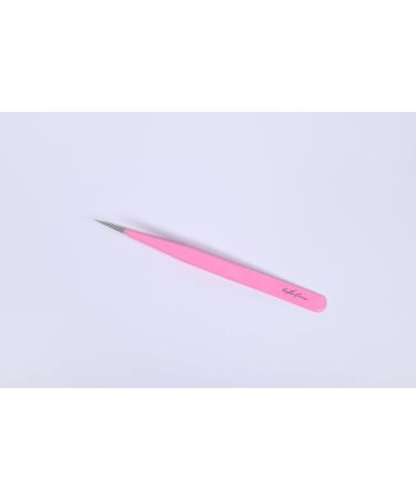 Eyelash Extension Tweezers Stainless Steel Straight Volume Lash Tweezers Set for Eyelash Extension Professional