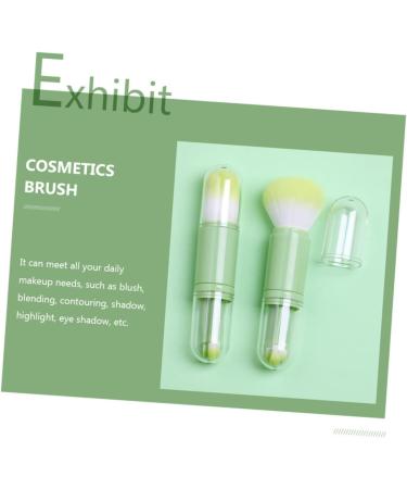 Beaupretty 2 Sets telescopic makeup brush foundation brush kabuki powder brush retractable blusher brush powder mineral face powder brush eyebrow lip brush travel double head artificial fiber - Buy Online on GoSupps.com