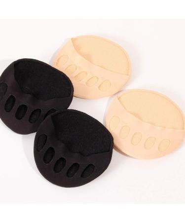 Healifty 2 Pair Invisible Adjustable Toe Socks for Women | Reusable Shoe Filler Toe Topper Liner for High Heels & Sandals - Buy Online on GoSupps.com